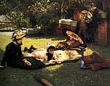 In the Sunshine by James Jacques Joseph Tissot